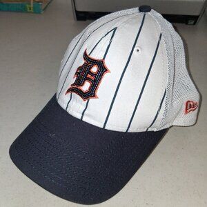 Detroit Tigers White New Era Hat Cap 9Twenty Adjustable Snap MLB Baseball Truck